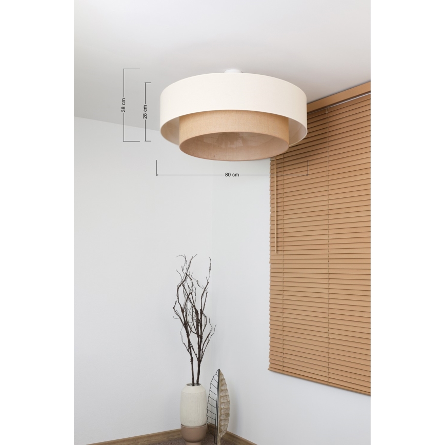 Brilagi - LED påbygget lysekrone BOHO-stil 3xE27/15W/230V Ø 80 cm
