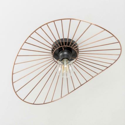 Brilagi - LED påbygget lysekrone CERIA WIRE 1xE27/40W/230V 40x56 cm bronze