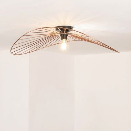 Brilagi - LED påbygget lysekrone CERIA WIRE 1xE27/40W/230V 60x80 cm bronze