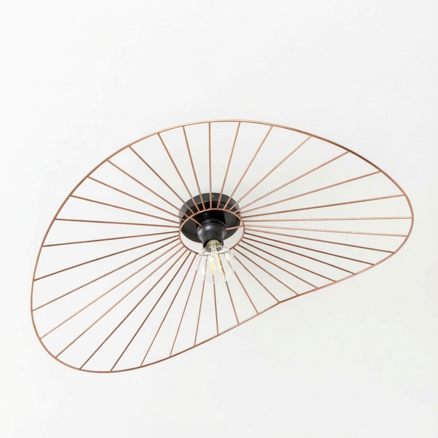 Brilagi - LED påbygget lysekrone CERIA WIRE 1xE27/40W/230V 60x80 cm bronze