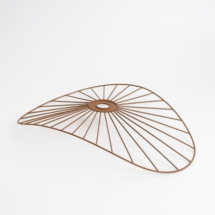 Brilagi - LED-påbygget lysekrone CERIA WIRE 1xE27/60W/230V 60x80 cm sort/bronze