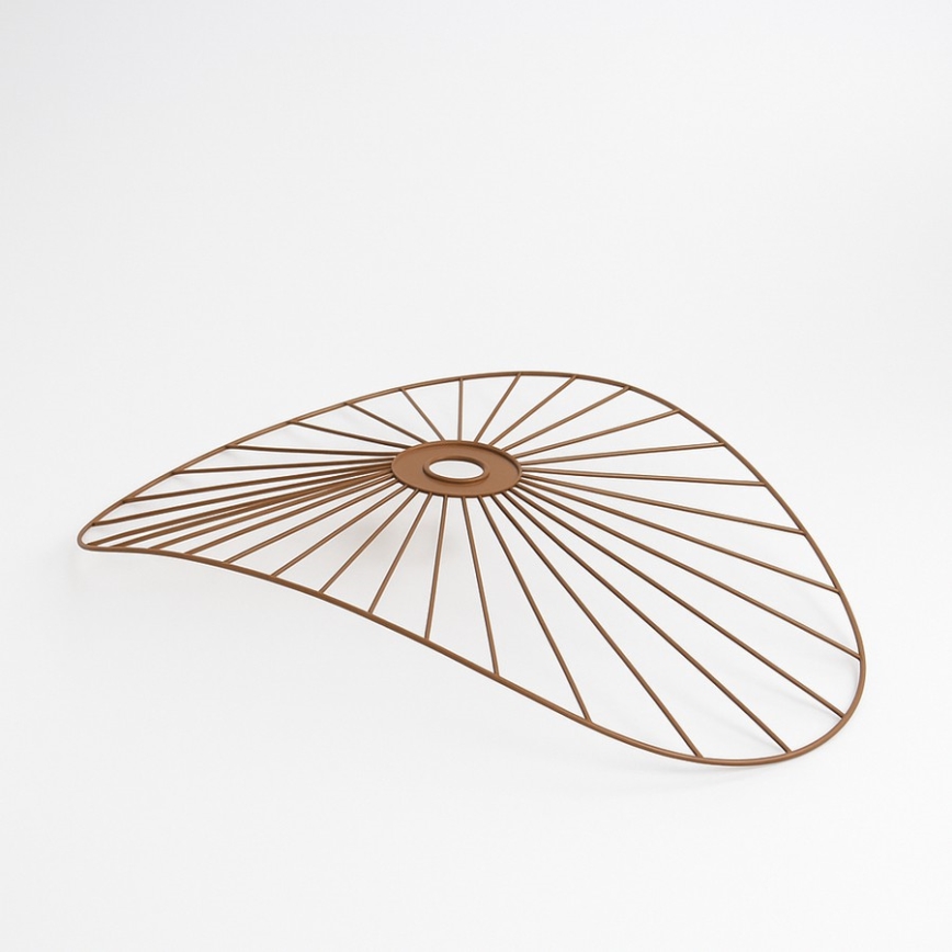 Brilagi - LED-påbygget lysekrone CERIA WIRE 1xE27/60W/230V 60x80 cm sort/bronze