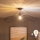 Brilagi - LED påbygget lysekrone CERIA WIRE 1xE27/60W/230V Ø 80 cm sort