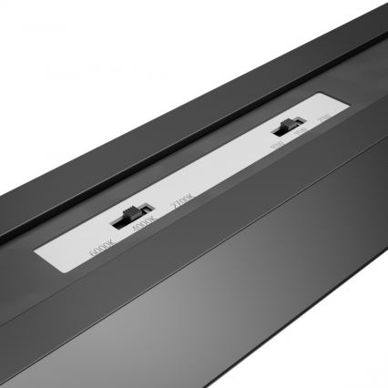 Brilagi - Påbygget LED-loftarmatur FULLDAY LED/10/15/20W/230V 2700/4000/6000K 60 cm UGR19 sort