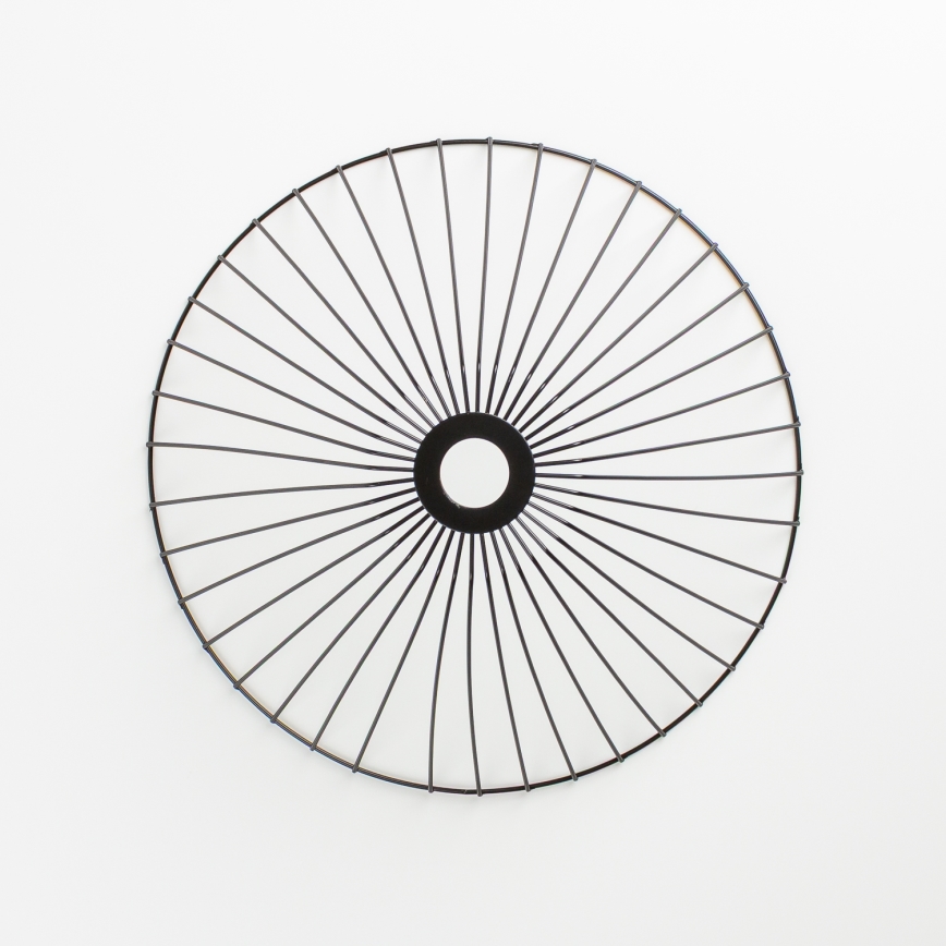 Brilagi - LED påbygningslampe CERIA WIRE 1xE27/40W/230V Ø 45 cm sort