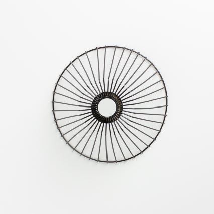 Brilagi - LED påmonteret loftlampe CERIA WIRE 1xE27/40W/230V Ø 21 cm sort