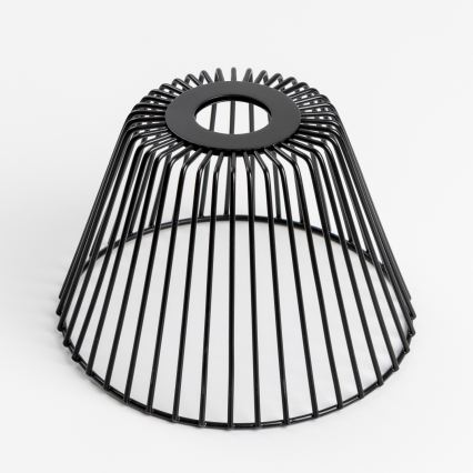 Brilagi - LED påmonteret lysekrone CERIA WIRE 1xE27/60W/230V Ø 80 cm sort