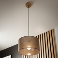 Brilagi - LED Pendel ANTHONY 1xE27/60W/230V eg/brun
