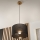 Brilagi - LED Pendel ANTHONY 1xE27/60W/230V eg/sort