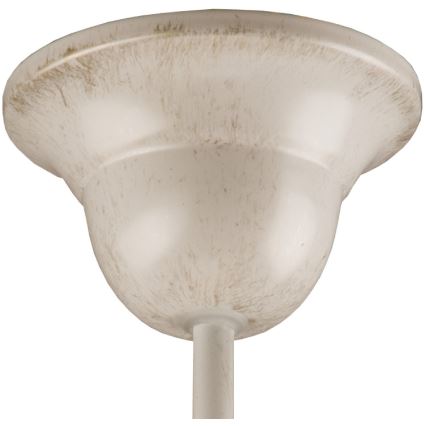 Brilagi - LED pendel ANTICO 1xE27/60W/230V hvid patina