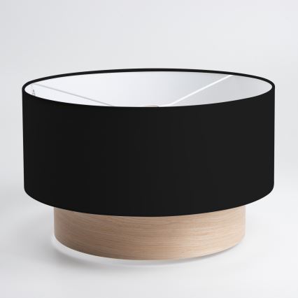 Brilagi - LED-pendel CERIA med wire 1xE27/40W/230V Ø 50 cm sort/beige