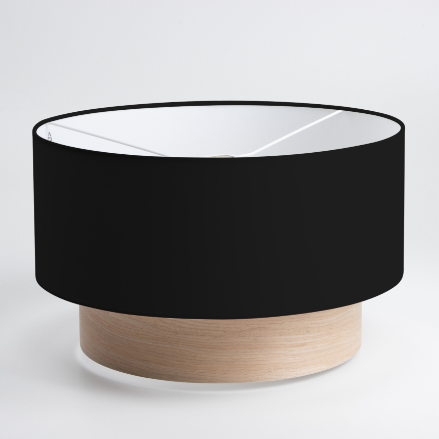 Brilagi - LED-pendel CERIA med wire 1xE27/40W/230V Ø 50 cm sort/beige