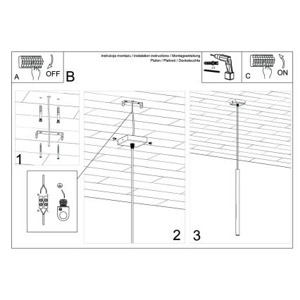 Brilagi -  LED pendel DRIFA 1xG9/4W/230V hvid