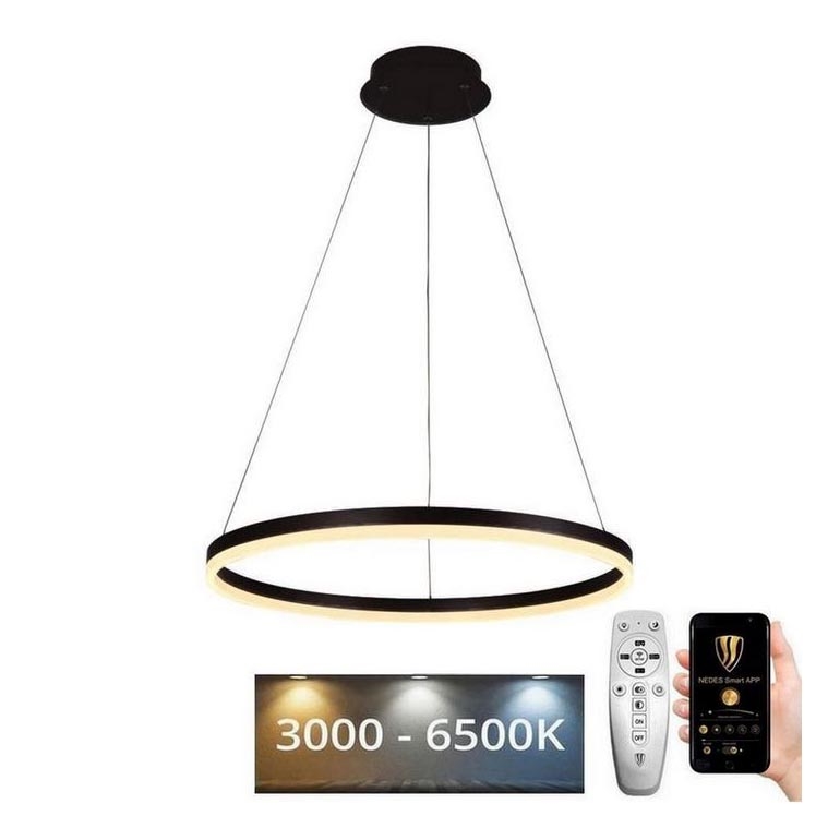 Brilagi - LED pendel dæmpbar CIRCLE LED/42W/230V 3000-6500K + fjernbetjening
