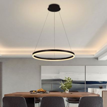 Brilagi - LED pendel dæmpbar CIRCLE LED/42W/230V 3000-6500K + fjernbetjening