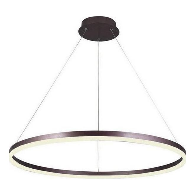 Brilagi - LED pendel dæmpbar CIRCLE LED/55W/230V 3000-6500K brun + fjernbetjening