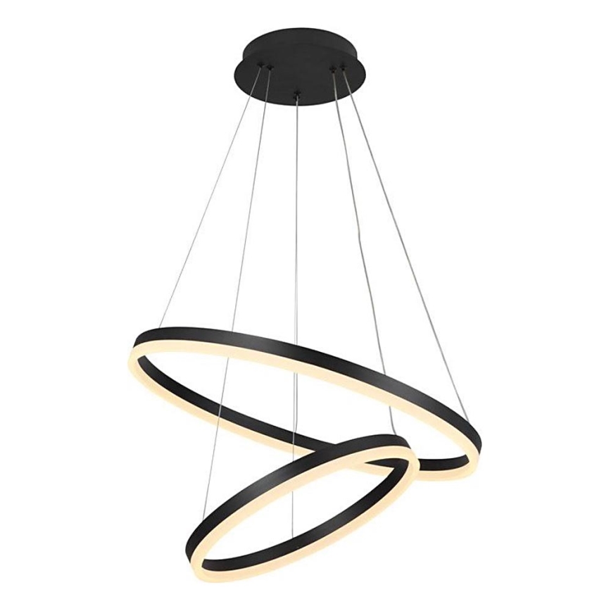 Brilagi - LED pendel dæmpbar CIRCLE LED/70W/230V 3000-6500K sort + fjernbetjening