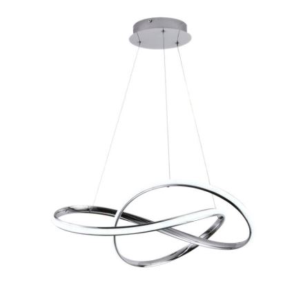 Brilagi - LED pendel dæmpbar COSMOWAVE LED/70W/230V krom + fjernbetjening
