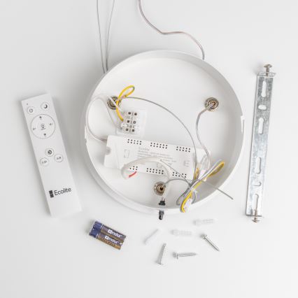 Brilagi - LED pendel dæmpbar FALCON LED/80W/230V 3000-6500K diam. 60 cm hvid + fjernbetjening