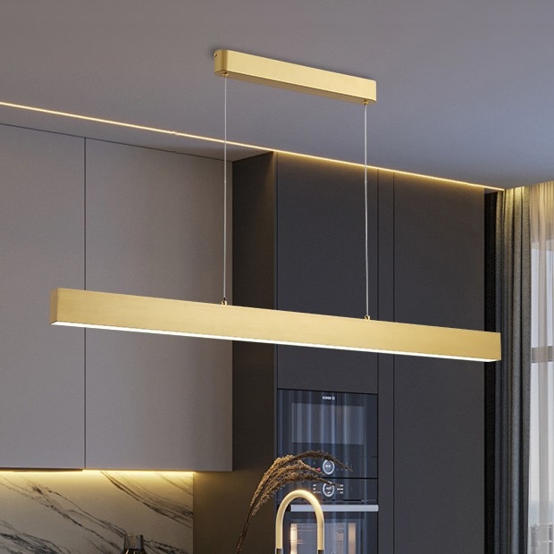 Brilagi - LED pendel dæmpbar SLEEKLINE SMART LED/40W/230V 3000-6000K Wi-Fi Tuya guldfarvet + fjernbetjening