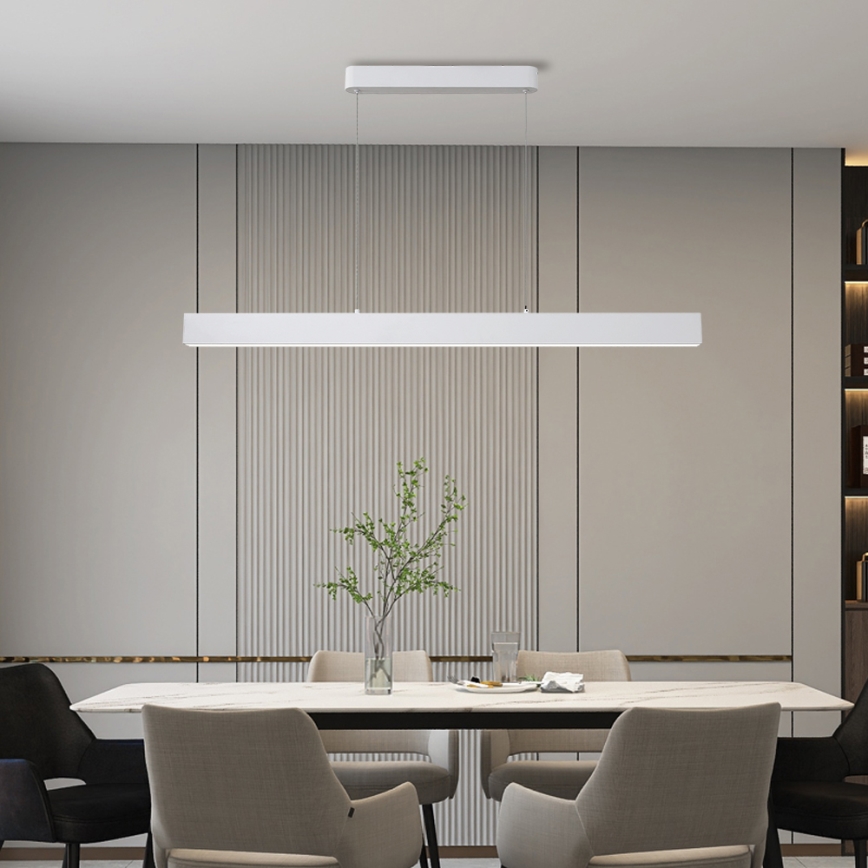 Brilagi - LED pendel dæmpbar SLEEKLINE SMART LED/40W/230V 3000-6000K Wi-Fi Tuya hvid + fjernbetjening