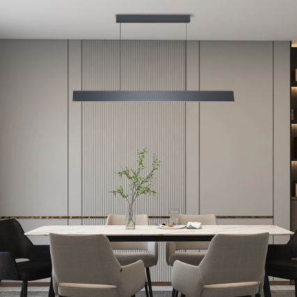 Brilagi - LED pendel dæmpbar SLIMLINE LED/40W/230V 3000-6000K antracit + fjernbetjening