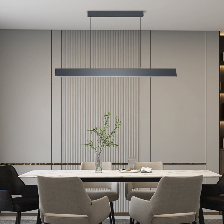 Brilagi - LED pendel dæmpbar SLIMLINE LED/40W/230V 3000-6000K antracit + fjernbetjening