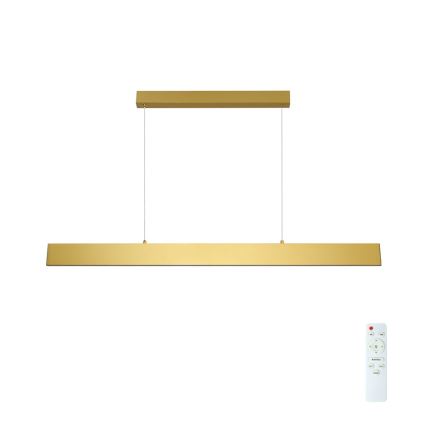 Brilagi - LED pendel dæmpbar SLIMLINE LED/40W/230V 3000-6000K guldfarvet + fjernbetjening