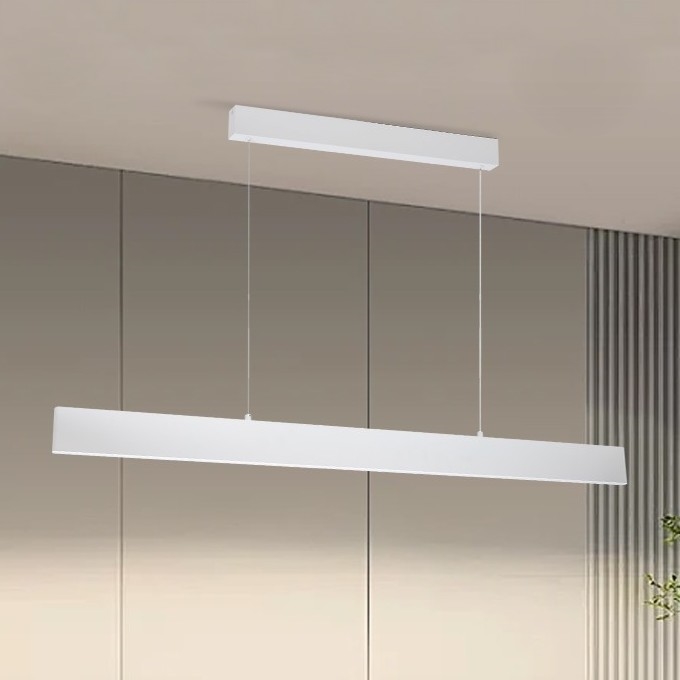 Brilagi - LED pendel dæmpbar SLIMLINE LED/40W/230V 3000-6000K hvid + fjernbetjening