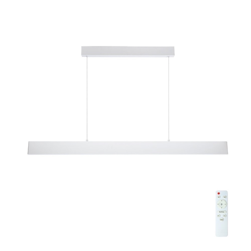 Brilagi - LED pendel dæmpbar SLIMLINE LED/40W/230V 3000-6000K hvid + fjernbetjening