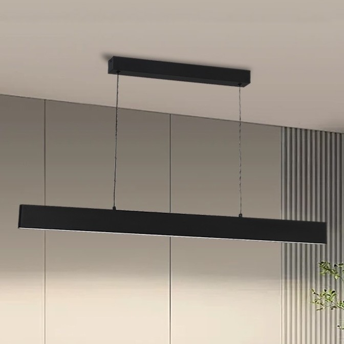 Brilagi - LED pendel dæmpbar SLIMLINE LED/40W/230V 3000-6000K sort + fjernbetjening