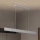 Brilagi - LED pendel dæmpbar SLIMLINE LED/40W/230V 3000-6000K sølvfarvet + fjernbetjening