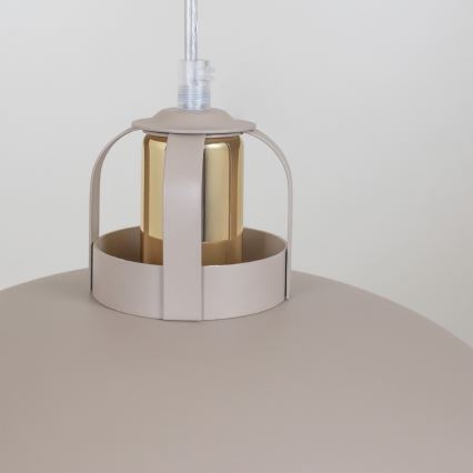 Brilagi - LED Pendel FLAMENGO 1xE27/60W/230V beige