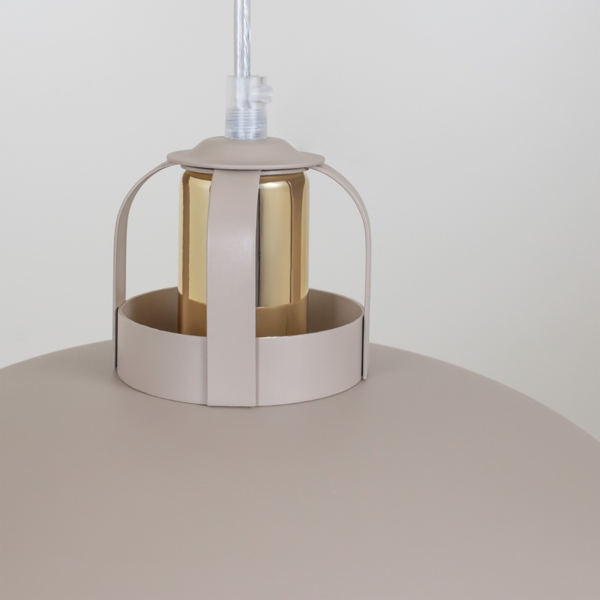 Brilagi - LED Pendel FLAMENGO 1xE27/60W/230V beige