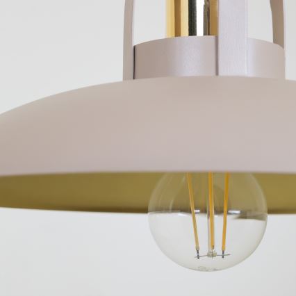 Brilagi - LED Pendel FLAMENGO 1xE27/60W/230V beige