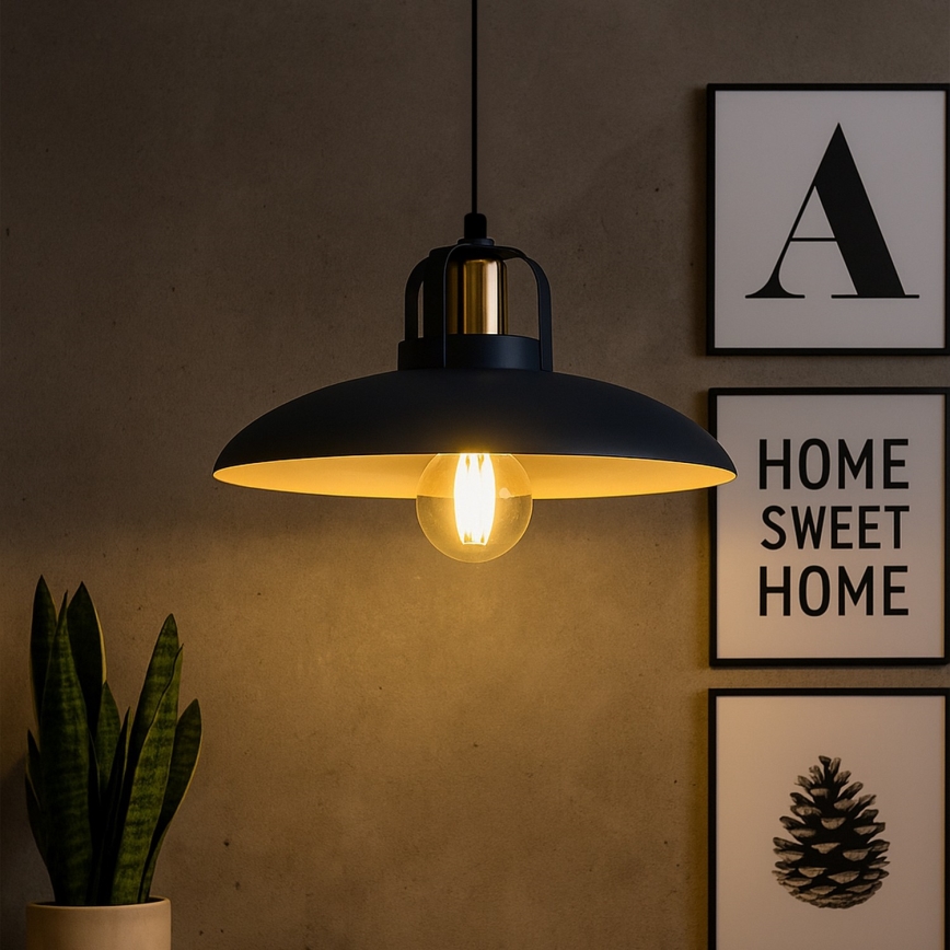 Brilagi - LED Pendel FLAMENGO 1xE27/60W/230V blå