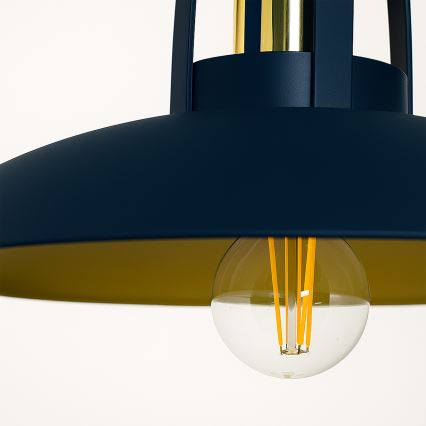 Brilagi - LED Pendel FLAMENGO 1xE27/60W/230V blå