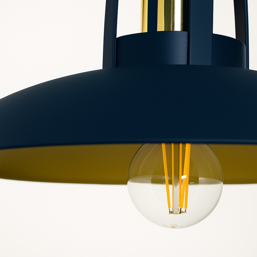 Brilagi - LED Pendel FLAMENGO 1xE27/60W/230V blå