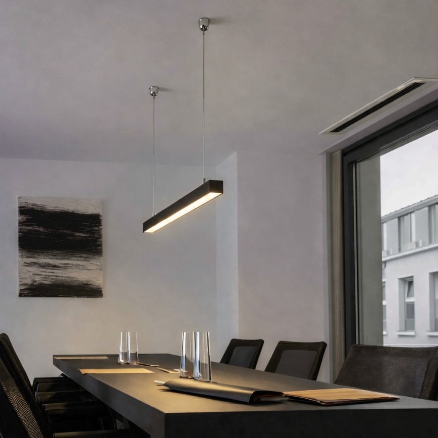 Brilagi - LED-pendel FULLDAY LED/10/15/20W/230V 2700/4000/6000K 60 cm sort