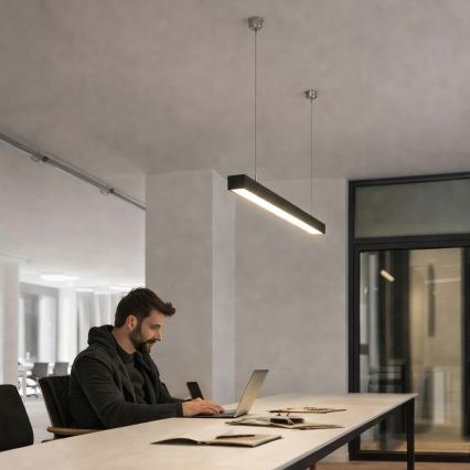 Brilagi - LED-pendel FULLDAY LED/10/15/20W/230V 2700/4000/6000K 60 cm sort