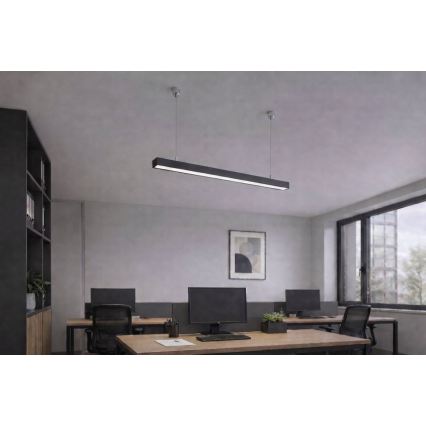 Brilagi - LED-pendel FULLDAY LED/10/15/20W/230V 2700/4000/6000K 60 cm sort