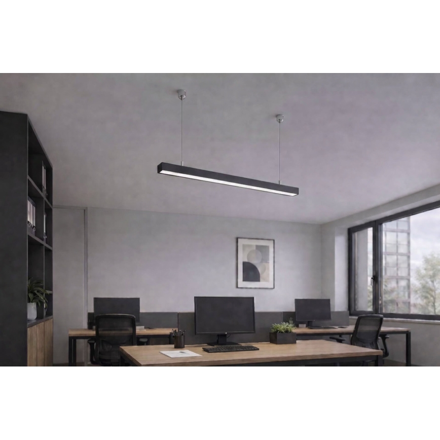 Brilagi - LED-pendel FULLDAY LED/10/15/20W/230V 2700/4000/6000K 60 cm sort
