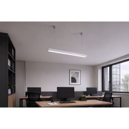 Brilagi - LED pendel FULLDAY LED/20/30/40W/230V 2700/4000/6000K 120 cm hvid