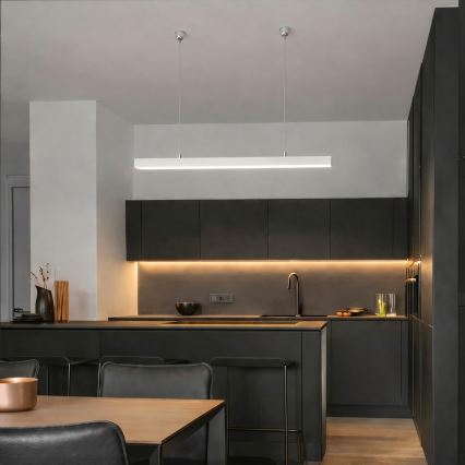 Brilagi - LED pendel FULLDAY LED/20/30/40W/230V 2700/4000/6000K 120 cm hvid