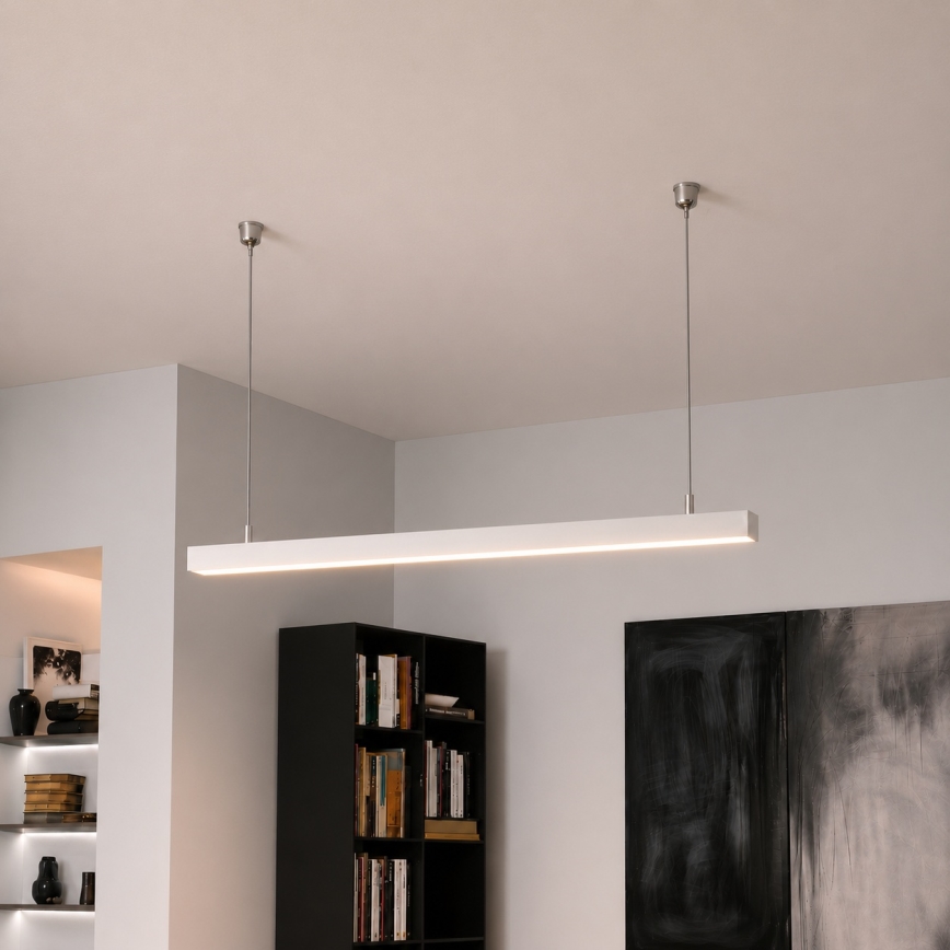 Brilagi - LED pendel FULLDAY LED/20/30/40W/230V 2700/4000/6000K 120 cm hvid