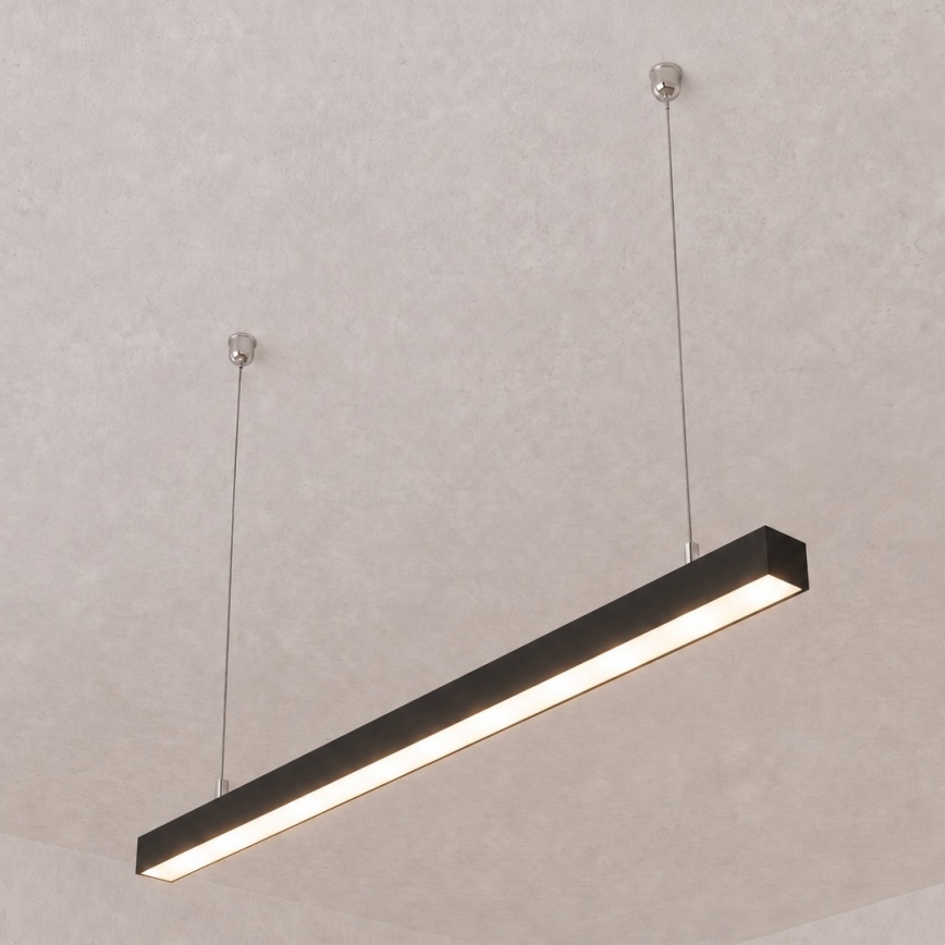 Brilagi - LED-pendel FULLDAY LED/20/30/40W/230V 2700/4000/6000K 120 cm sort