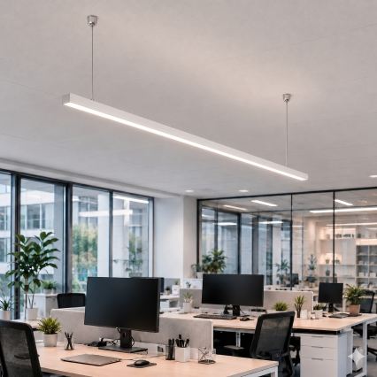 Brilagi - LED-pendel FULLDAY LED/30/40/50W/230V 2700/4000/6000K 150 cm hvid
