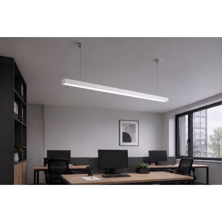 Brilagi - LED-pendel FULLDAY LED/30/40/50W/230V 2700/4000/6000K 150 cm hvid