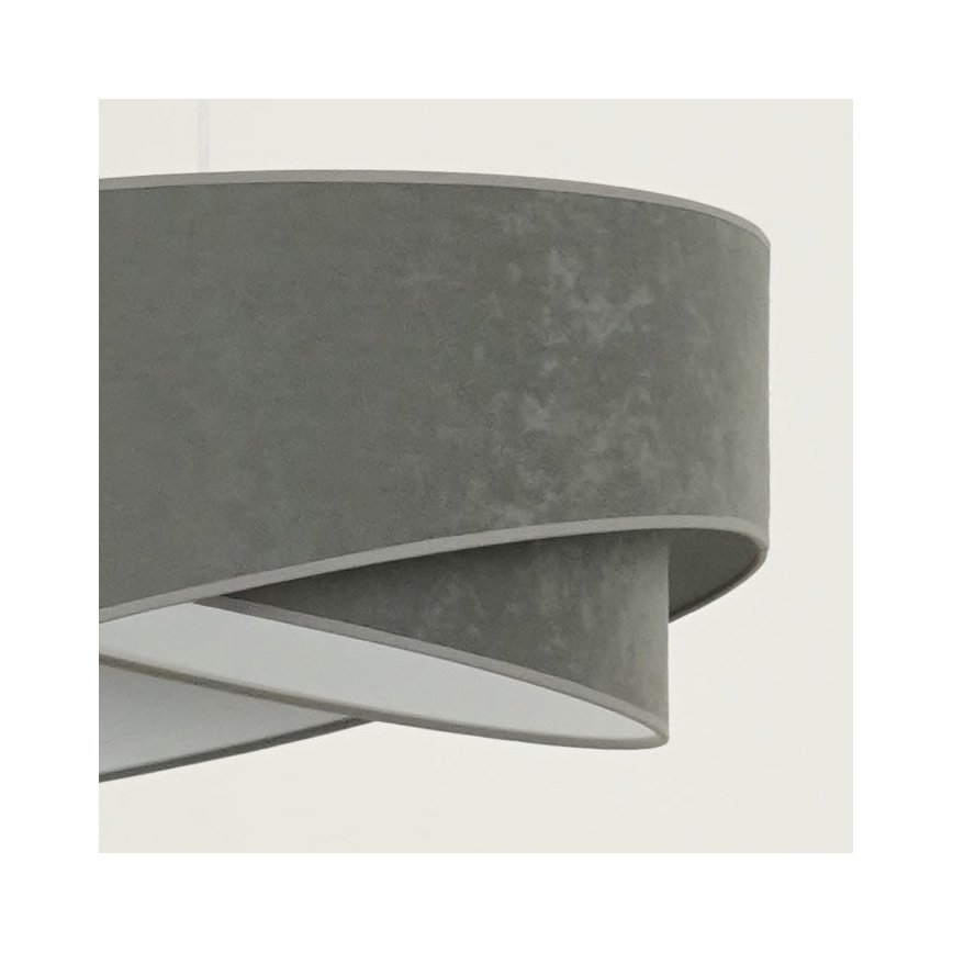 Brilagi - LED pendel LYRA 1xE27/15W/230V grå/hvid
