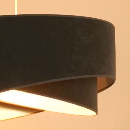 Brilagi - LED pendel LYRA 1xE27/15W/230V grå/hvid